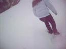 SANDY IN THE SNOWW :D
