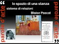 Van Gogh, la camera da letto, Parole d'arte, voce