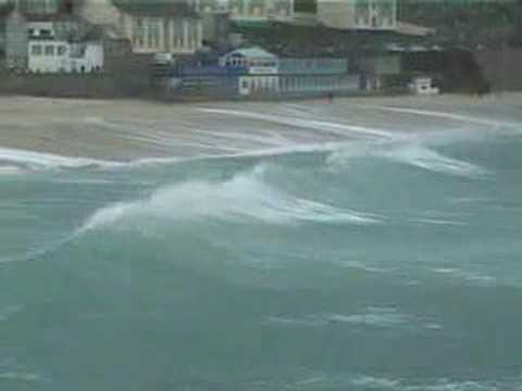 Hurricane Gordon St Ives, Cornwall, UK