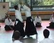 Tamura performing yokomen uchi ikkyo