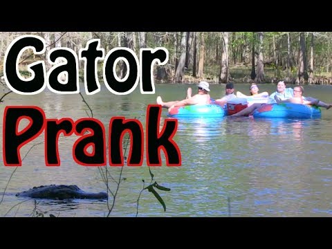 Epic Giant Alligator Prank In River!!! (Public Prank 2014)