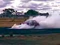 Toyota Corona Burnout Car @ Heathcote Park Toyota Corona Burnout Car @ Heathcote Park