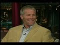 Brett Favre on Letterman