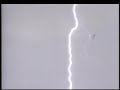 lightning strikes an airplane beech craft king air 200 aircraft hit by lightning