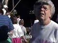Raising the main tent with elephant's for the circus when it came to Perrysburg, Oh in 1993. Also show's small animal's with children.