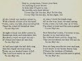a rare recording of the gaol song (or the treadmill song) performed by luke kelly & the dubliners.

note on the gaol song from the penguin book of english folk songs edited by ralph vaughan and a.l. lloyd

english tradition includes many crime songs but relatively few dealing with life in prison. the broadside ballads of bellevue, wakefield, and kirkdale gaols, published by bebbington of manchester and harkness of preston, all derive from the same 'original', issued several times in london by the catnach press and it's successors as the county gaol. a different ballad, called durham gaol, said to be the work of the pitman-balladeer thomas armstrong, was current on tyneside till recently (see a.l. lloyd: come all ye bold miners). each of these bears some relation to our gaol song, of which two versions, with separate melodies, were collected by h. e. d. hammond in beaminster, dorset in june 1906.

the gaol song lyrics

