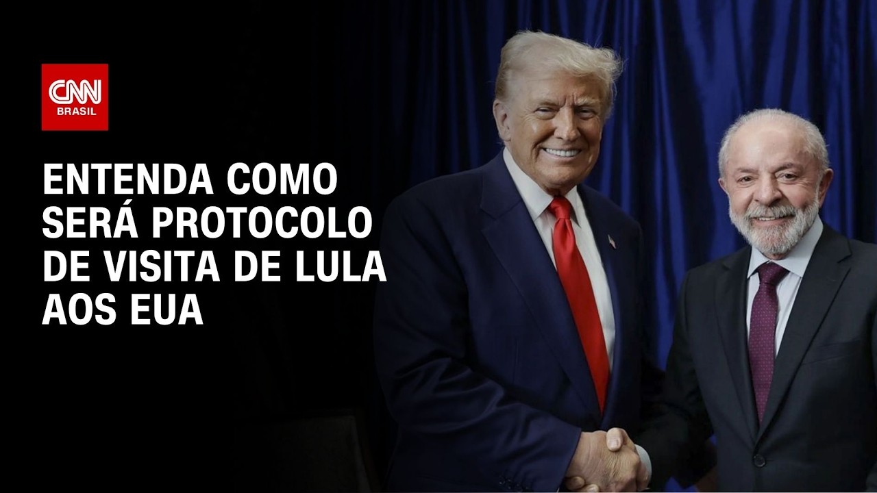 Saiba como será protocolo de encontro entre Lula e Trump | LIVE CNN