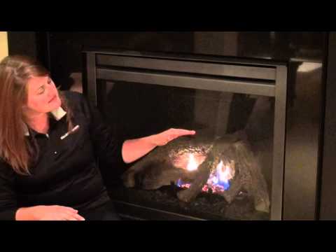 how to vent direct vent fireplace