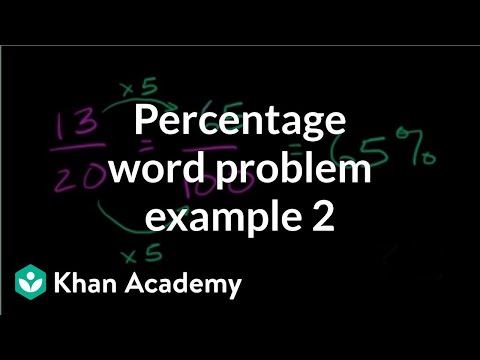 Percent word problem