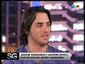Juani y ficha en el programa de susana 05