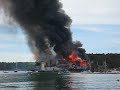East Boothbay Fire Washburn and Doughty Boatbuilders