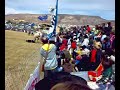 Doma de caballos en Calafate.
