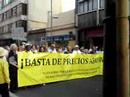 MaNiFeSTaCióN ¡BaSTa dE PReCiOs ABuSiVoS!
