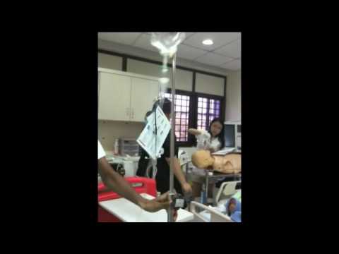 how to measure central venous pressure
