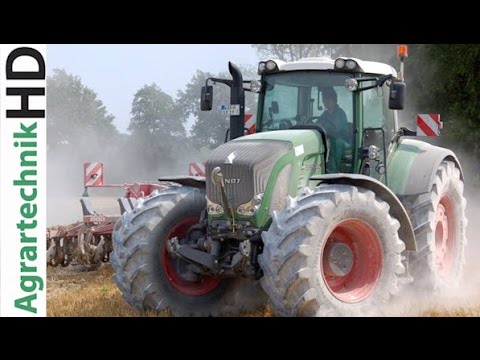 1000 HP - Claas Xerion 5000 + Fendt 826 + Fendt 722 Mais Saat - Maize seeding - cultivator