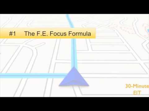 how to pass fe engineering exam