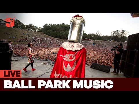 she - triple j's Mayor of Splendour, Bender, joins Ball Park Music on stage for 'She Only Loves Me When I'm There'. Recorded by the triple j Live Music team at Splendour In The Grass.