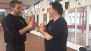 Chi Sau - Taking and protecting centre 