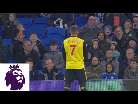 Video: Gerard Deulofeu scores his third goal with slick chip v. Cardiff City | Premier League | NBC Sports