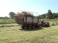 Antonio Carraro met Sip opraapwagen