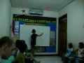 Emily Jaidee Ngam teaching English during her teacher-training