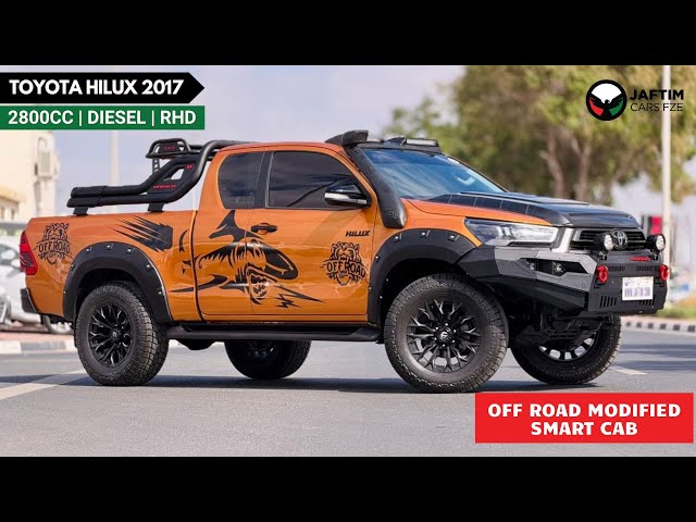 تويوتا هيلوكس 2017 | 2.8L DIESEL | MANUAL TRANSMISSION | RIGHT-HAND-DRIVE | HEAVY BULL BAR WITH LED LIGHTS | AIR S video