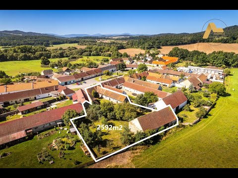 Video Rodinný dům  3+1, velká stodola, zahrada s hospodářskými budovami