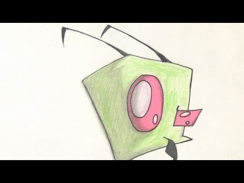 how to draw zim