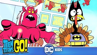 teen titans go! look whos coming to thanksgiving!