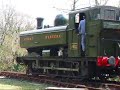 GWR Pannier 4612 on the Bodmin & Wenford Railway