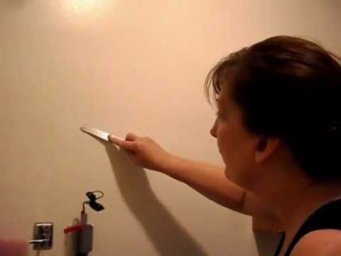 how to patch nail holes in wall