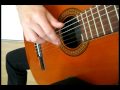 Classical guitar speed bursts