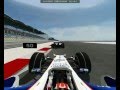 F1 2008 Stunning fight between Kubica and Rosberg onboard 2008 gameplay