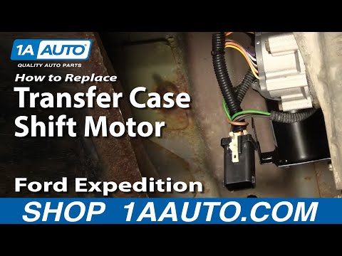 How To Install Replace 4WD 4×4 Shift Motor Ford Expedition Lincoln Navigator 97-01 1AAuto.com