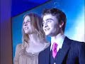 the french premiere of harry potter and the goblet of fire took place with stars daniel radcliffe and clemence poesy, as well as producer david heyman in attendance.

it's funny to hear dan try to speak french.