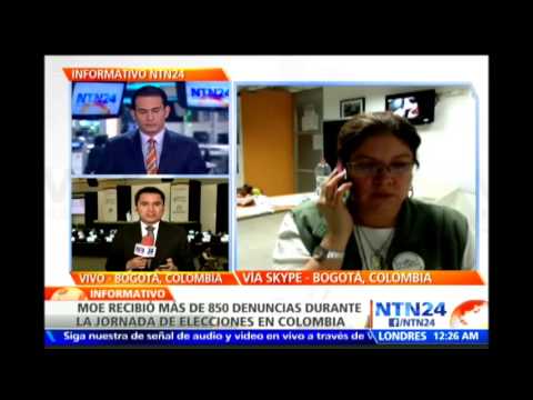 Informe Observatorio Electoral revela que hubo 850 denuncias durante jornada elecciones en Colombia