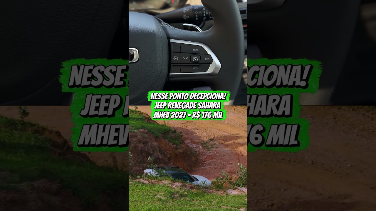 O ERRO INACEITÁVEL DO NOVO RENEGADE! ❌🚗