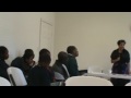 Monica Soileau speaking at Lake Arthur (3)