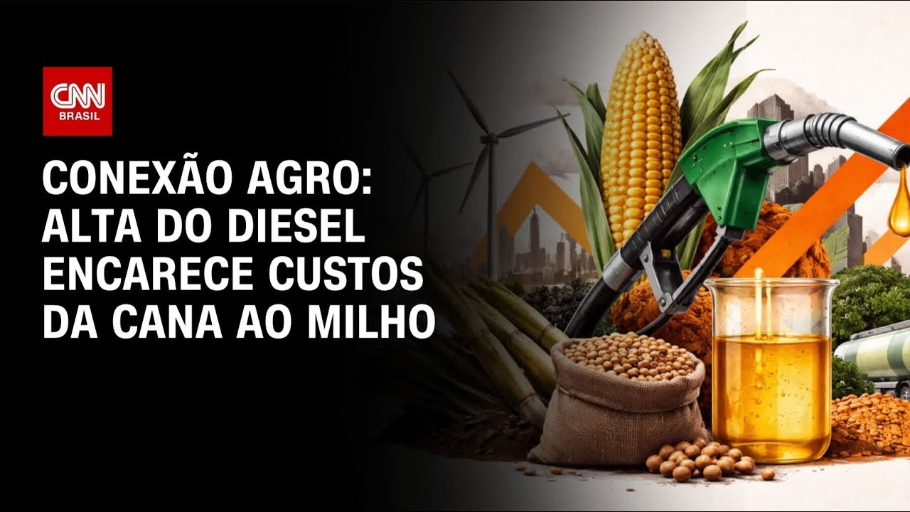 Alta do Diesel encarece custos da cana ao milho | CNN NOVO DIA