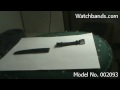 videos de Swiss Army Infantry Chrono Black Leather 23mm Band