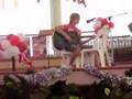 luke west singing happy christmas