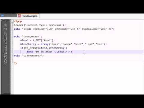 how to create xml file in php