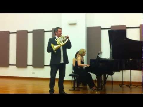 Stefan Dohr - From the Singapore Brass Explosion, 1-4 June 2012. Pianist - Lauretta Bloomer.