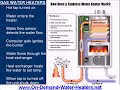 On Demand Water Heaters Information
