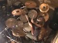 Vital remains drum cover Hammer down the nails(with audio)