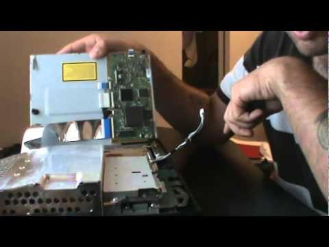 how to open up a ps3
