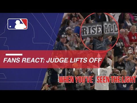 Video: Tracking reactions to Judge's heroics