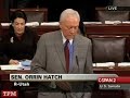 Sen. Hatch (R-UT) Defends Trent Lott\