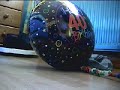 foil balloon explodes