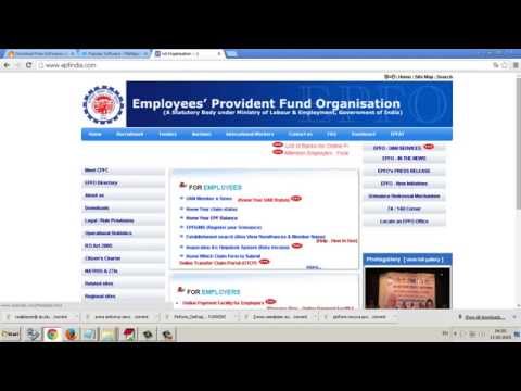 how to check epf online